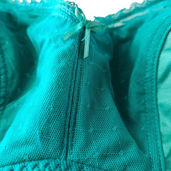 Rhonda Shear Green Style 676 Shapewear Leisure Bra in Size  3X - Picture 3 of 9